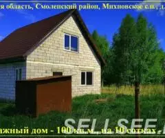 Продаю коттедж , 100 кв.м , блочный - 2