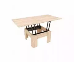 Стол-трансформер журнальный Дуб сонома - 2