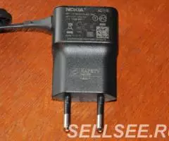 Зарядка для телефона Nokia, AC-11E 5В, 0,45А оригинал - 2