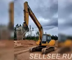 Гусеничный экскаватор Komatsu 220-7, 2008 г, 23 т, ТНВД