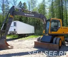 Колесный экскаватор Volvo 160, макс. опции, 7000 м ч - 3