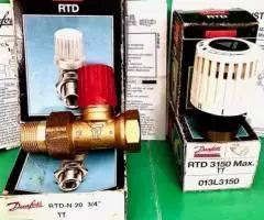 Радиаторный терморегулятор Danfoss RTD 3150 Max и RTD-N 20 ...