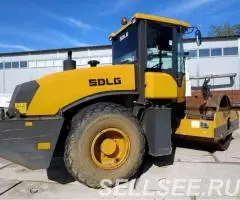 Грунтовый каток SDLG 7120, 14 т, 2017 г, бандаж - 3