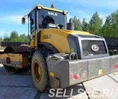 Грунтовый каток SDLG 7120, 14 т, 2017 г, бандаж - 4