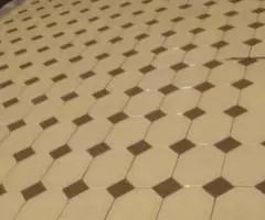 Укладка брусчатки. Имеются новые формы. Делаем трамбовку. - 3