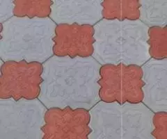 Укладка брусчатки. Имеются новые формы. Делаем трамбовку. - 4