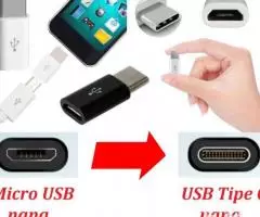 Новый адаптер для телефона с Micro USB на Type C