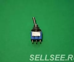 Тумблер MTS-1 на перемыкание 3A-250VAC, 6A-125VAC - 3