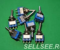 Тумблер MTS-1 на перемыкание 3A-250VAC, 6A-125VAC - 4