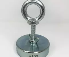 Поисковый односторонний магнит F100 ТИТАН - 2