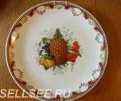 Настенные тарелки Фрукты , Лимож Франция - 2