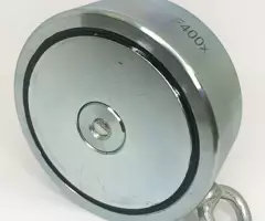 Поисковый двухсторонний магнит F400x2 ТИТАН 400 кг - 2