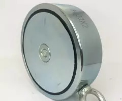 Поисковый двухсторонний магнит F600x2 ТИТАН 600 кг - 2
