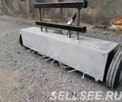 Магнитный сборщик на колесах с системой быстрой очистки - 2