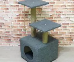 Домик для кошки с когтеточками - 3
