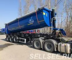 Самосвальный полуприцеп с задней разгрузкой SH3-33 33 куб. м - 3