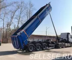 Самосвальный полуприцеп с задней разгрузкой SH3-33 33 куб. м - 4