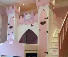 Детски кровать беседка, замок, чердак - 2