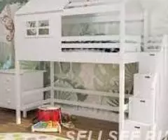 Детски кровать беседка, замок, чердак - 3