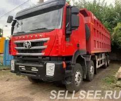 Самосвал Hongyan SAIC-Iveco, CQ3406HV39, 8х4, Euro V - 2