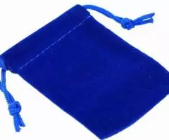 Синий Бархатный мешочек - 2
