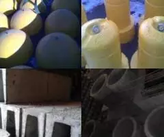 Полусфера бетонная, трубы асбестоцементные, стремянки C-1, ... - 4