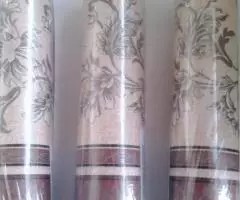 Обои бумажные с рельефным рисунком 3 рулона - 2