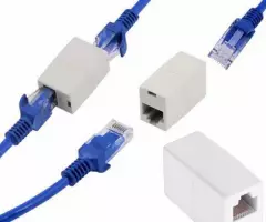 Проходной адаптер новый для витой пары Ripo RJ45