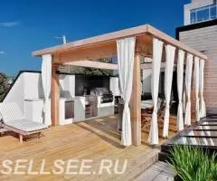 Уличные шторы для беседок и веранд Оксфорд - 2