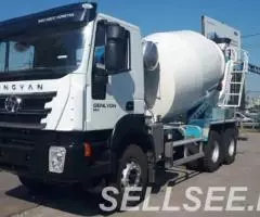 Автобетоносмеситель Hongyan SAIC-Iveco, 6х4, Euro V, объём ...