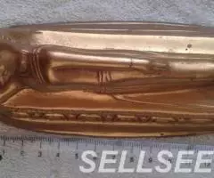 Буда лежащий. Бронза. Тибет - 3