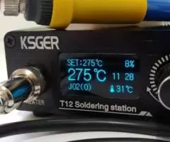 Паяльная станция фен, паяльник, KSGER T12 - 3