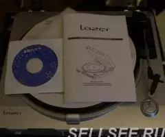 Проигрыватель грампластинок Lazer E-E019 с usb и ПО для ПК - 4