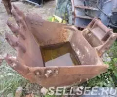 Ковш Hitachi 1,2 m3 и быстросъем гидравлический - 2