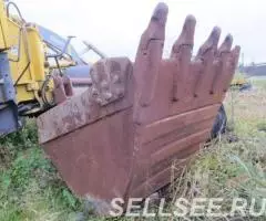 Ковш Hitachi 1,2 m3 и быстросъем гидравлический - 3