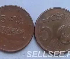 Греция. Танкер - 5евроцентов 5лепт, 2011, 2002 - 2