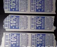 Отрывные билеты на троллейбус, г. Владимир 2016г. - 4