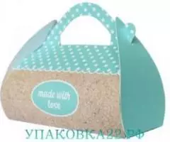 Подарочная коробочка формата саквояж в ассортименте. - 4