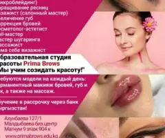 Образовательная студия красоты Prima Brows Мы учим созидать ...