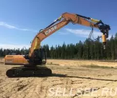 Аренда ямобура, аренда вибропогружателя на экскаваторе - 4