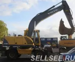 Колесный экскаватор Volvo 180, 20 т, макс опции - 3