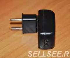 Адаптер сетевой, 1-USB выход 5В, 1А - 3