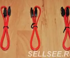 Шлейфы, разъёмы SATA - 4