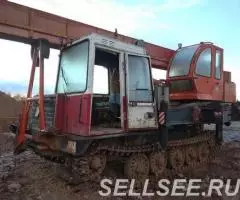 Кран гусеничный Ульяновец 25 т, 2016 г, 3800 м ч - 3