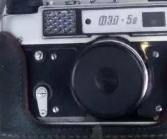 Фотоаппарат Фэд-5В в черном чехле - 2