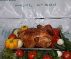 Гриль борбору, эстен кеткис даам Козу гриль, козу кебаб, ... - 3