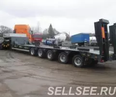 Полуприцеп трал тяжеловоз ЧМЗАП, грузоподъёмность 62 тонны - 2