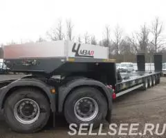 Полуприцеп трал тяжеловоз ЧМЗАП, грузоподъёмность 62 тонны - 4