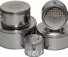 Стерилизационные круглые коробки. Наличие на складе. - 3