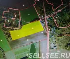 Колокарево. Участок 7,4 Га. Жил дер. Асфальт подъезд. .. . - 2